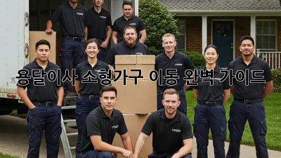 용달이사, 소형가구 이동 완벽 가이드!