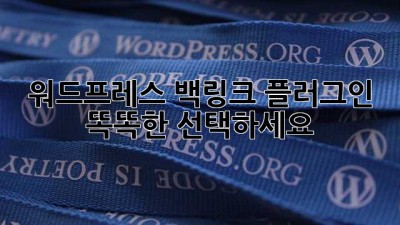 워드프레스 백링크 플러그인: 똑똑한 선택하세요!